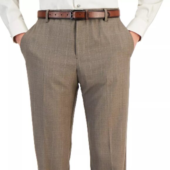 Perry Ellis Portfolio 32x32 Men's Modern-Fit Stretch Solid Resolution Pants NWT - Picture 1 of 3